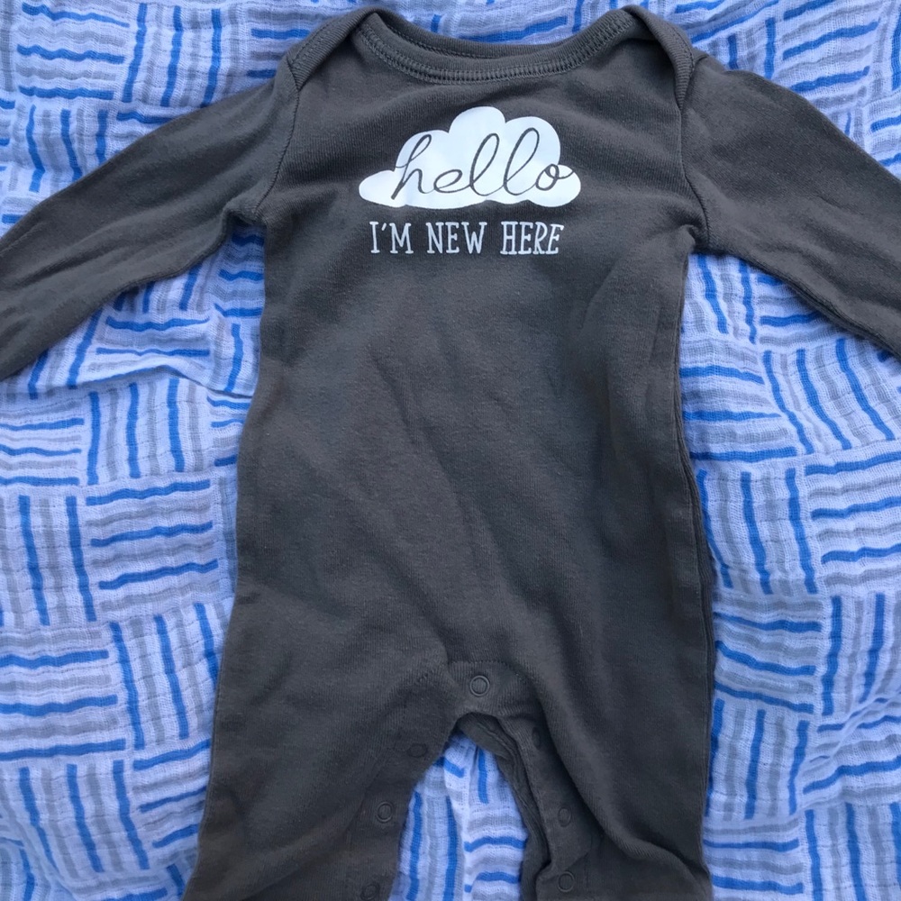Carter’s Grey Onesie